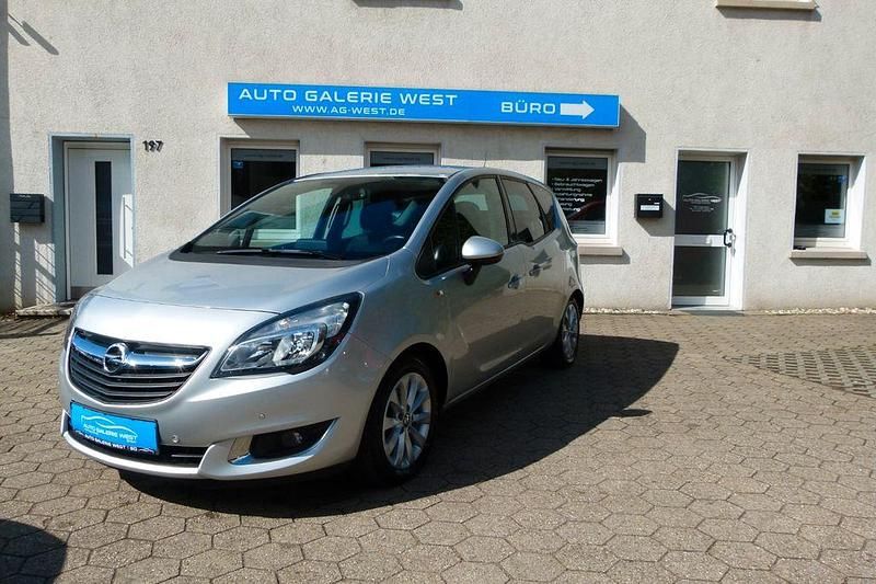 Silber Gebraucht 2015 Opel Meriva drive Van / Kleinbus | 6.990 € (Fairer Preis) - Bild 1/4
