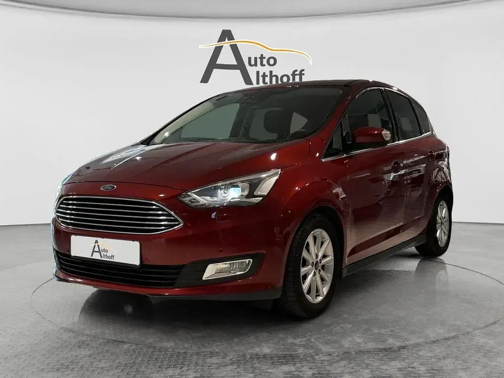 Käytetty Ford C-MAX 150 HP (110 kW) 2017 Punainen Tila-auto