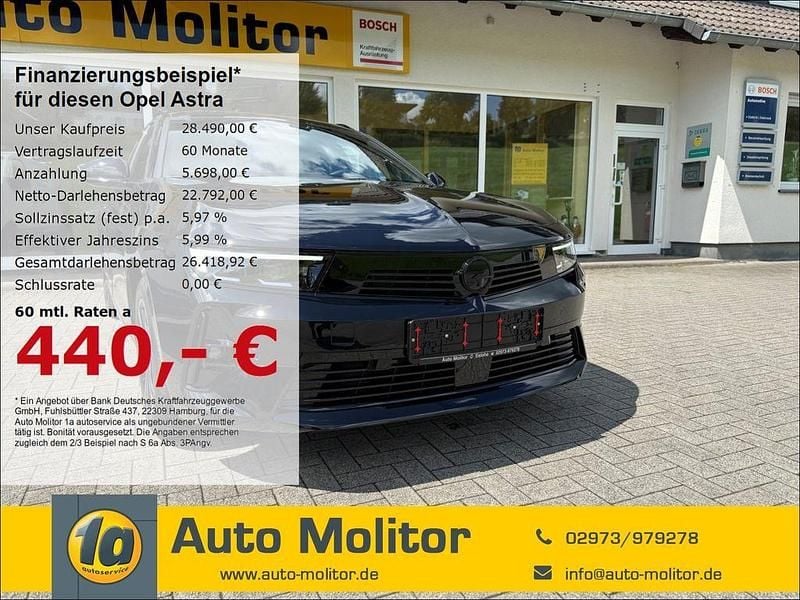 Schwarz Gebraucht 2025 Opel Astra Kombi | 28.490 € (Fairer Preis) - Bild 1/4
