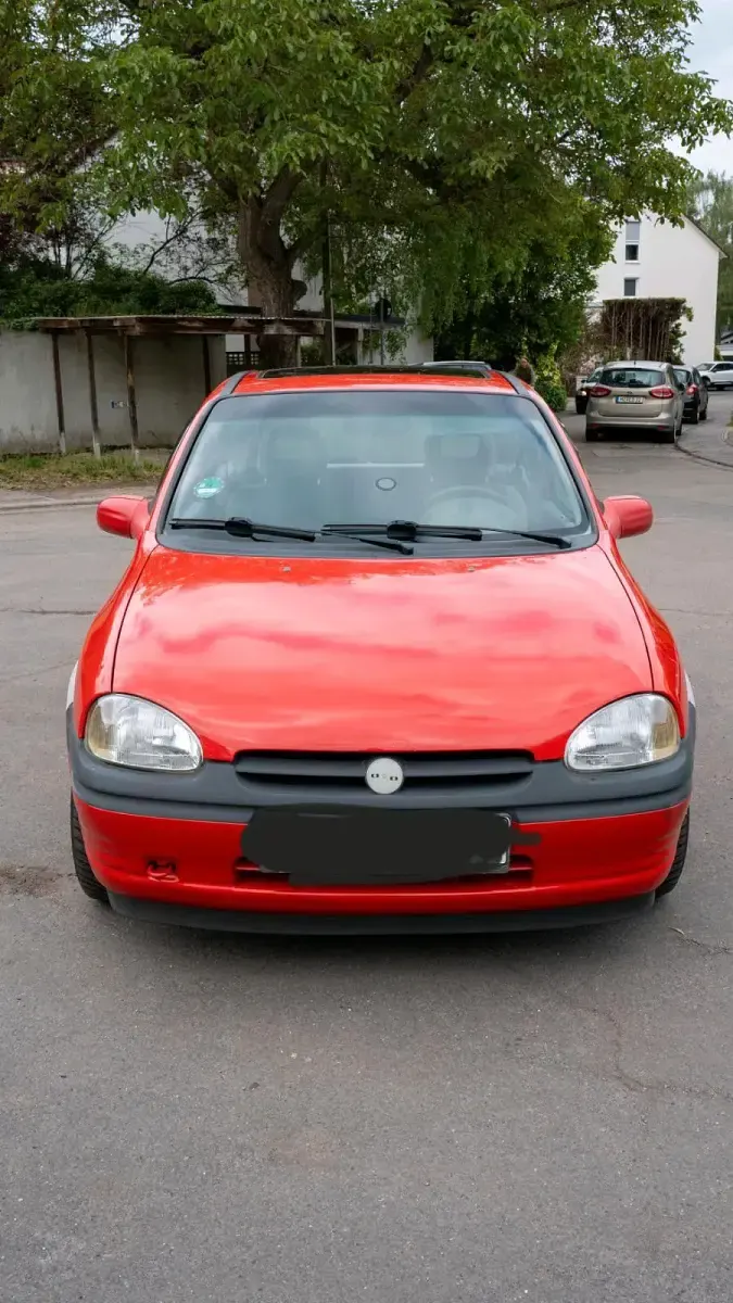 Gebraucht Opel Corsa 60 PS (44 kW) 1997 Rot Kleinwagen