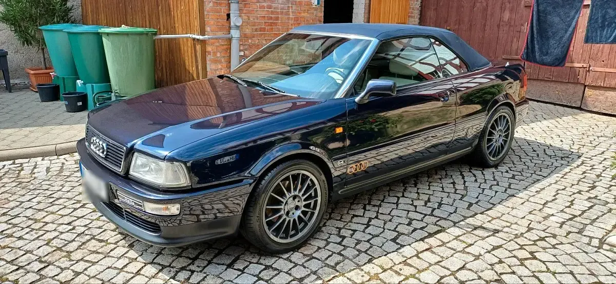 Gebraucht Audi 80 174 PS (127 kW) 1997 Blau Cabrio