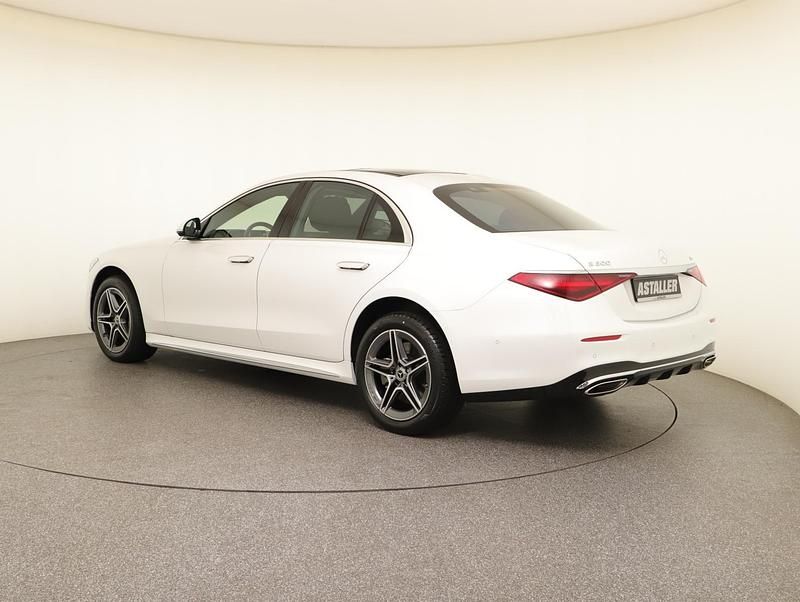 Gebraucht Mercedes S500 AMG line 449 PS (330 kW) 2024 Manufaktur lack manufaktur opalithweiß bright Limousine