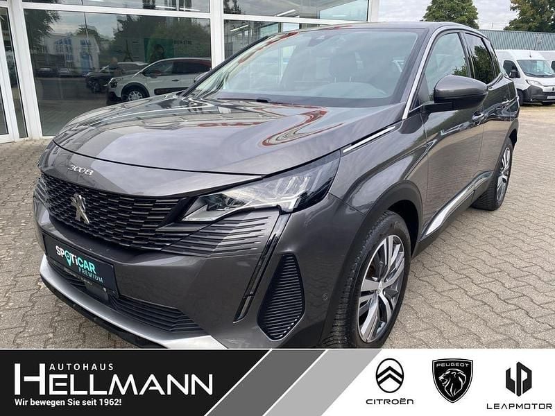 Grau Gebraucht 2021 Peugeot 3008 Allure SUV | 19.940 € (Guter Preis) - Bild 1/4