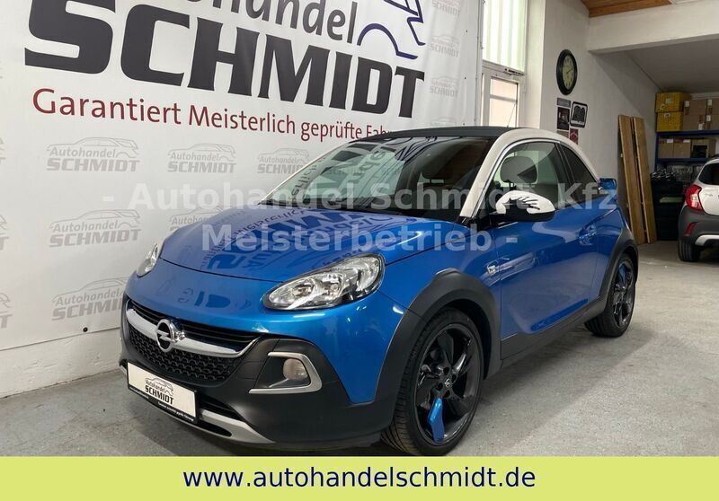 Gebraucht Opel Adam Rocks Rocks 90 PS (66 kW) 2015 Blau Kleinwagen