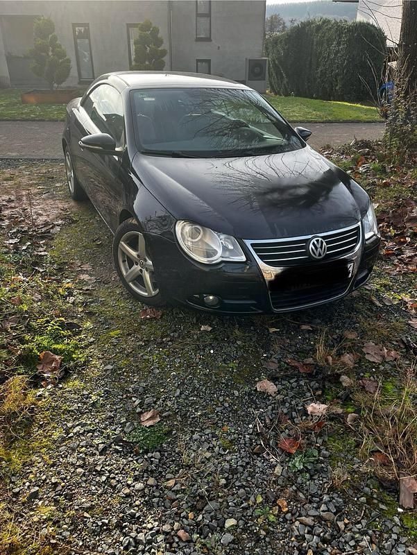 Schwarz Gebraucht 2008 VW Eos Cabrio | 2.500 € (Superpreis) - Bild 1/4