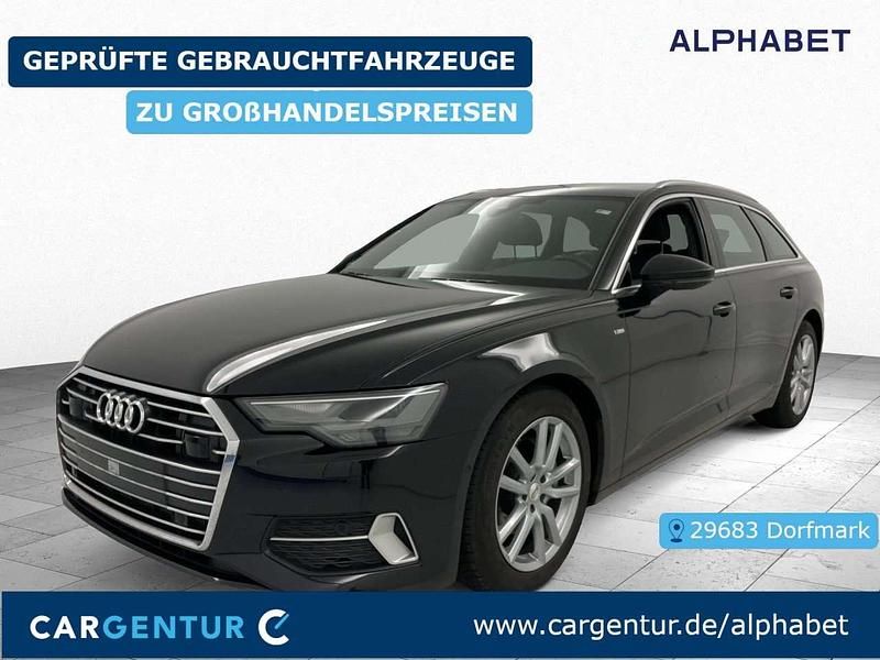 Schwarz Gebraucht 2022 Audi A6 S-Line Kombi | 31.207 € (Superpreis) - Bild 1/2
