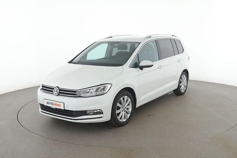 Weiß Gebraucht 2016 VW Touran Highline Van / Kleinbus | 18.330 € (Guter Preis) - Bild 1/3