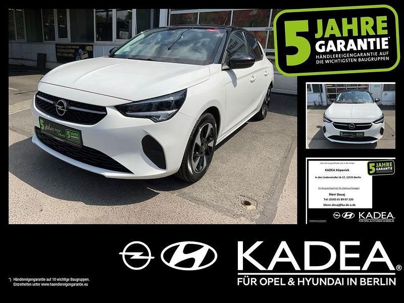 Jade weiss/arktis weiss Gebraucht 2022 Opel Corsa-e Edition Kleinwagen | 14.650 € (Fairer Preis) - Bild 1/4