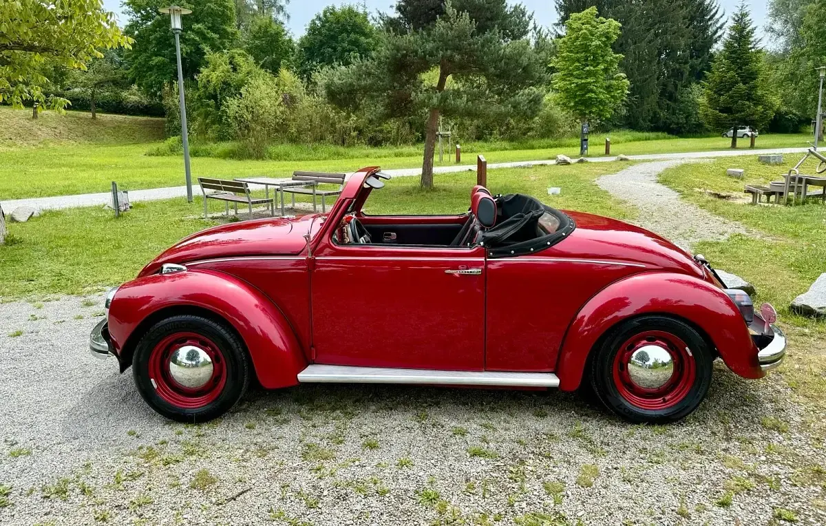 Gebraucht VW Käfer 107 PS (78 kW) 1972 Rot Cabrio