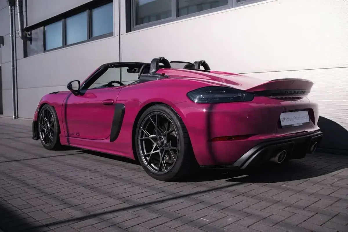 Neu Porsche 718 Boxster 500 PS (367 kW) 2025 Sternrubin neo Cabrio