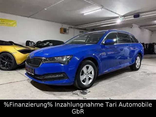 Gebraucht Skoda Superb Ambition 190 PS (139 kW) 2020 Energy blau (sonderlackierung) Kombi