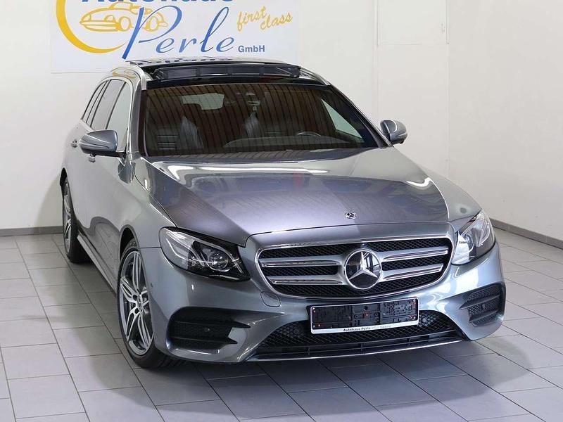 Gebraucht Mercedes E450 AMG line 367 PS (269 kW) 2019 Selenitgrau  metalliclack Kombi