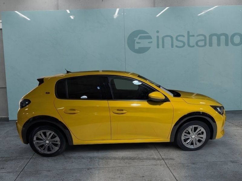 Gebraucht Peugeot e-208 Allure 100 kW (136 PS) 2020 Gelb Kleinwagen