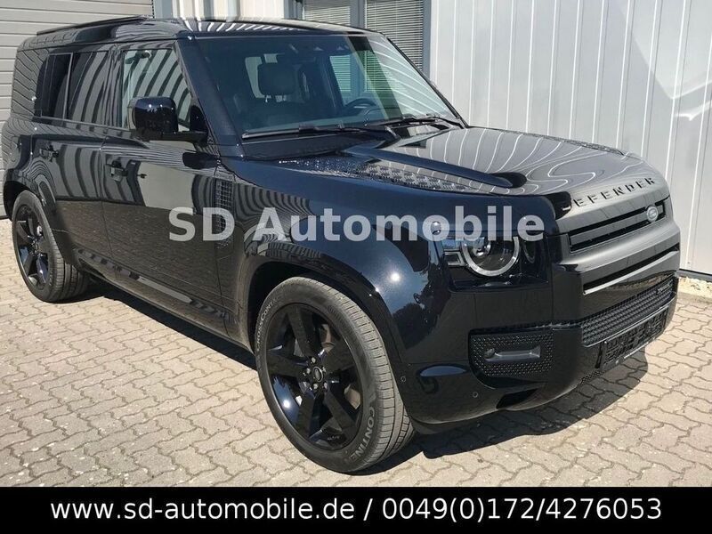 Santorini black Gebraucht 2023 Land Rover Defender SE Dynamic SUV | 85.790 € (Etwas zu teuer) - Bild 1/4