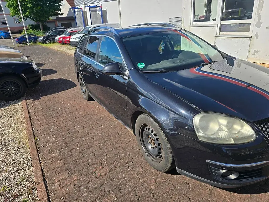 Gebraucht VW Golf V Comfortline 122 PS (89 kW) 2008 Schwarz Kombi