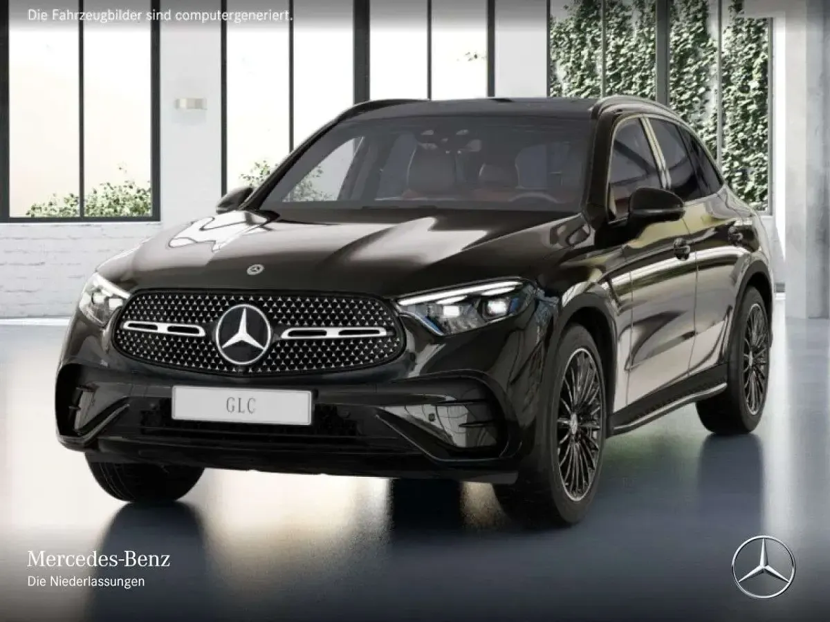 Gebraucht Mercedes GLC450 AMG 367 PS (269 kW) 2025 Obsidianschwarz SUV