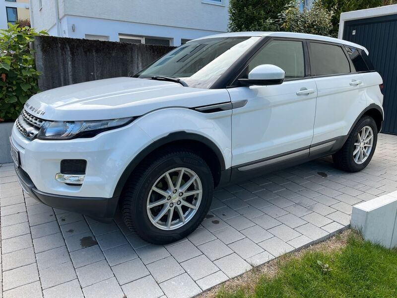Weiß Gebraucht 2014 Land Rover Range Rover evoque SUV | 10.200 € (Fairer Preis) - Bild 1/4