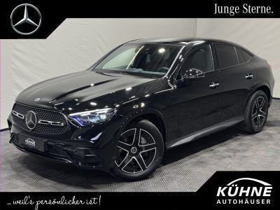 Schwarz, Gebraucht 2024 Mercedes GLC300 AMG Coupé | 70.950 € (Teuer) - Bild 1/4