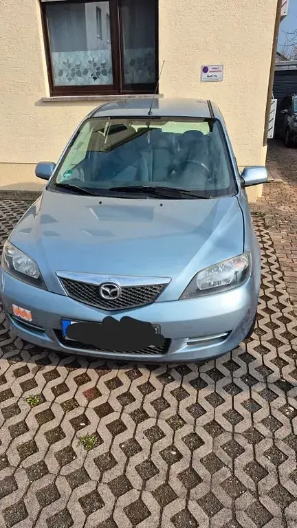 Gebraucht Mazda 2 80 PS (58 kW) 2005 Blau Kleinwagen