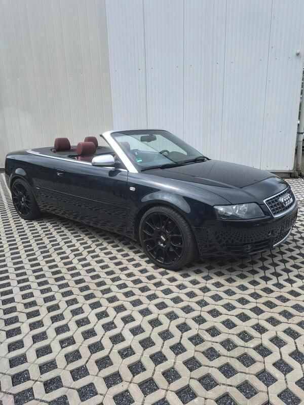 Schwarz Gebraucht 2004 Audi A4 Cabriolet S-Line Cabrio | 3.300 € (Guter Preis) - Bild 1/4