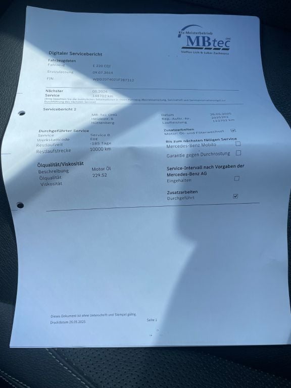 Gebraucht Mercedes E220 AMG 170 PS (125 kW) 2014 Grau Cabrio