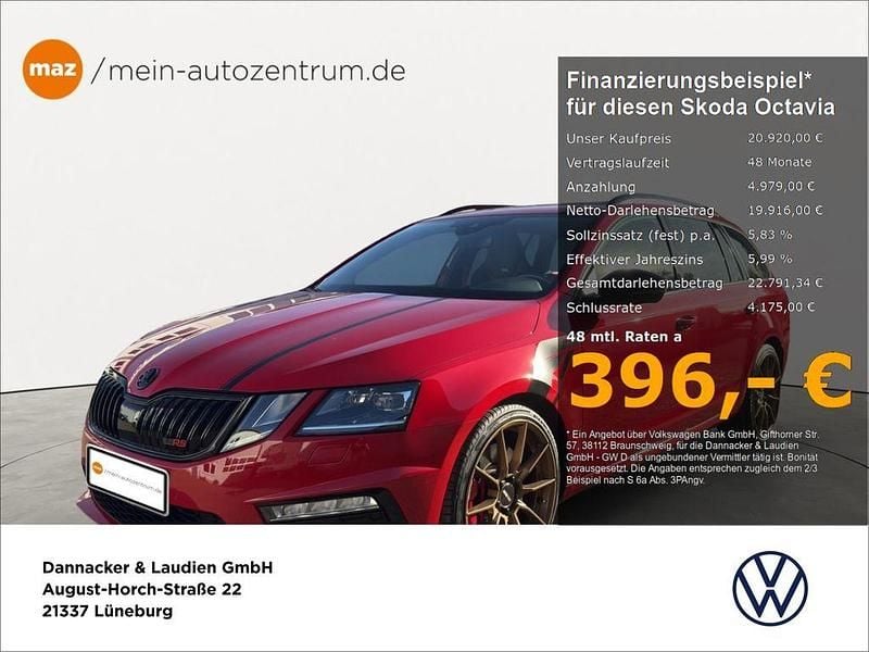 Gebraucht Skoda Octavia RS 245 PS (180 kW) 2019 Rot Kombi