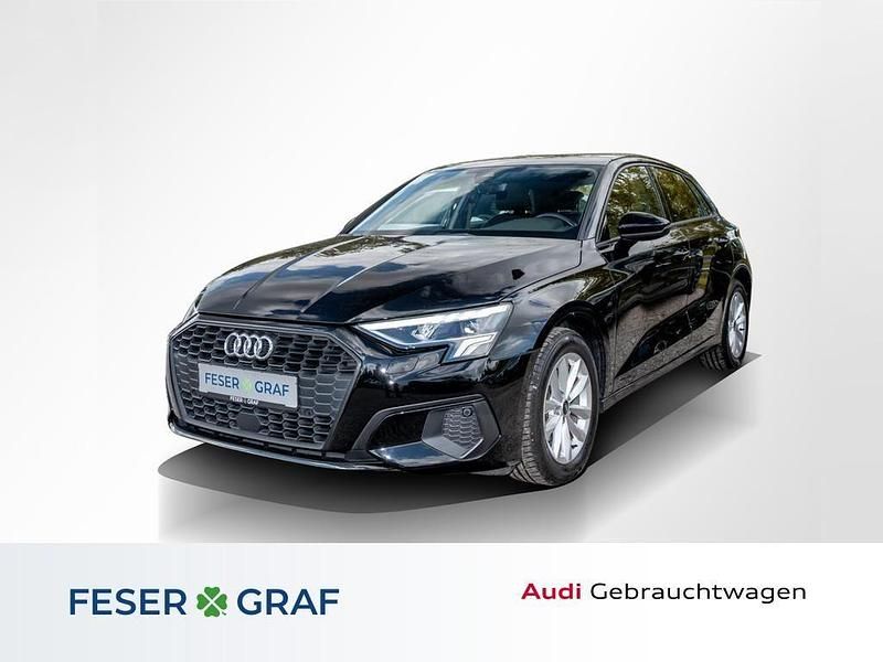 Brilliantschwarz Gebraucht 2022 Audi A3 Limousine | 25.990 € (Fairer Preis) - Bild 1/4
