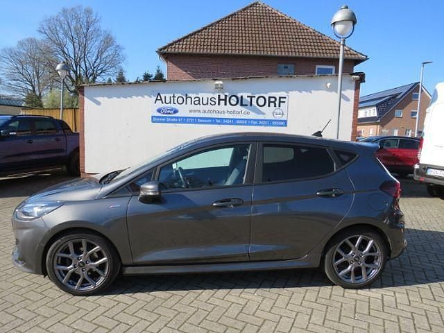 Gebraucht Ford Fiesta ST-Line X 125 PS (91 kW) 2023 Magnetic grau Kleinwagen