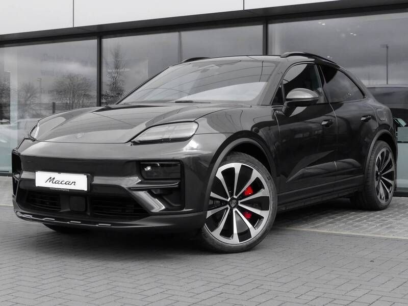 Vulkangraumetallic Neu 2025 Porsche Macan Turbo SUV | 123.900 € - Bild 1/4