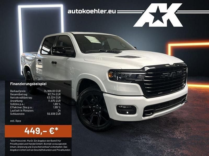 Weiß Neu 2025 Dodge Ram Abholung | 74.999 € (Superpreis) - Bild 1/4