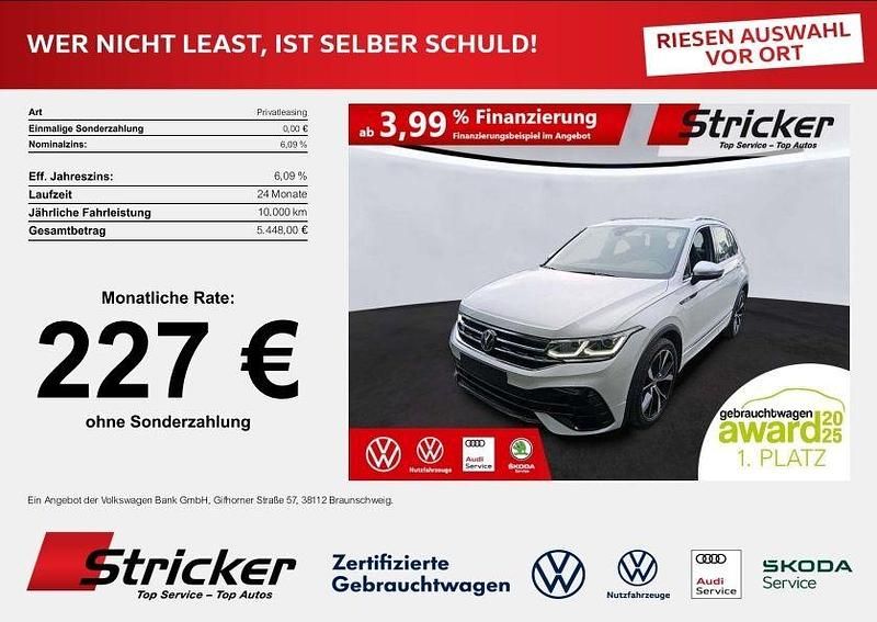 Gebraucht VW Tiguan R 320 PS (235 kW) 2023 Oryxweiß perlmutteffekt SUV