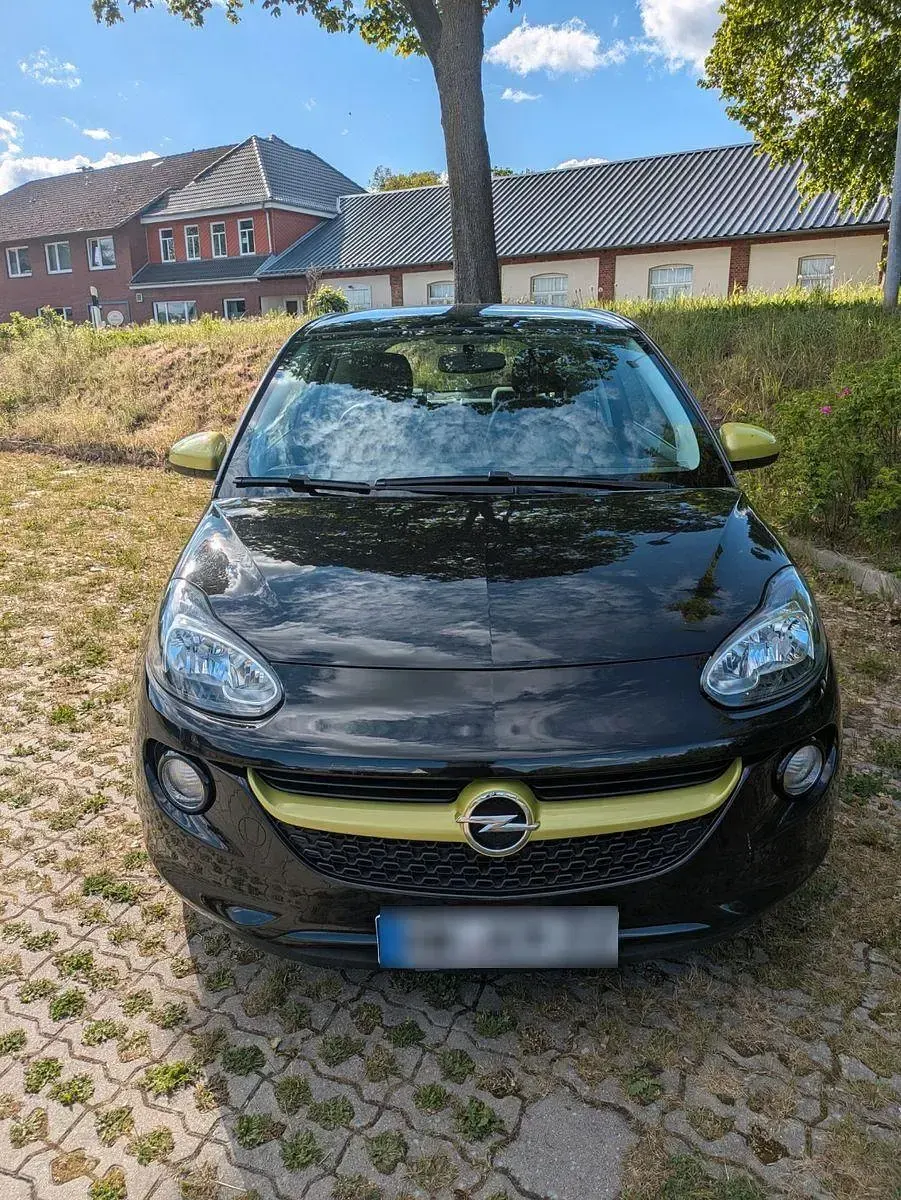 Gebraucht Opel Adam Glam 101 PS (74 kW) 2017 Schwarz Kleinwagen