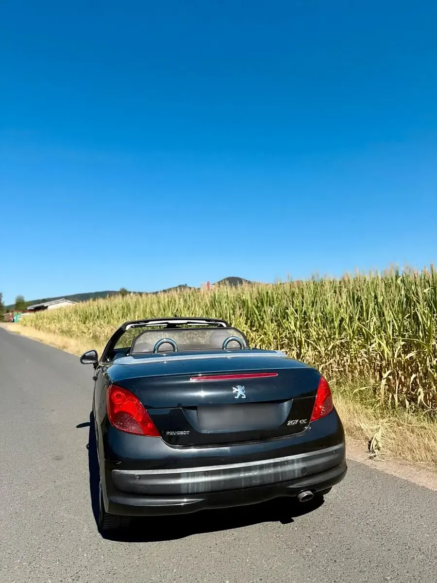 Gebraucht Peugeot 207 CC 120 PS (88 kW) 2007 Schwarz Cabrio