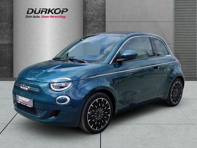 Grün Gebraucht 2022 Fiat 500e La Prima Cabrio | 23.450 € (Fairer Preis) - Bild 1/4