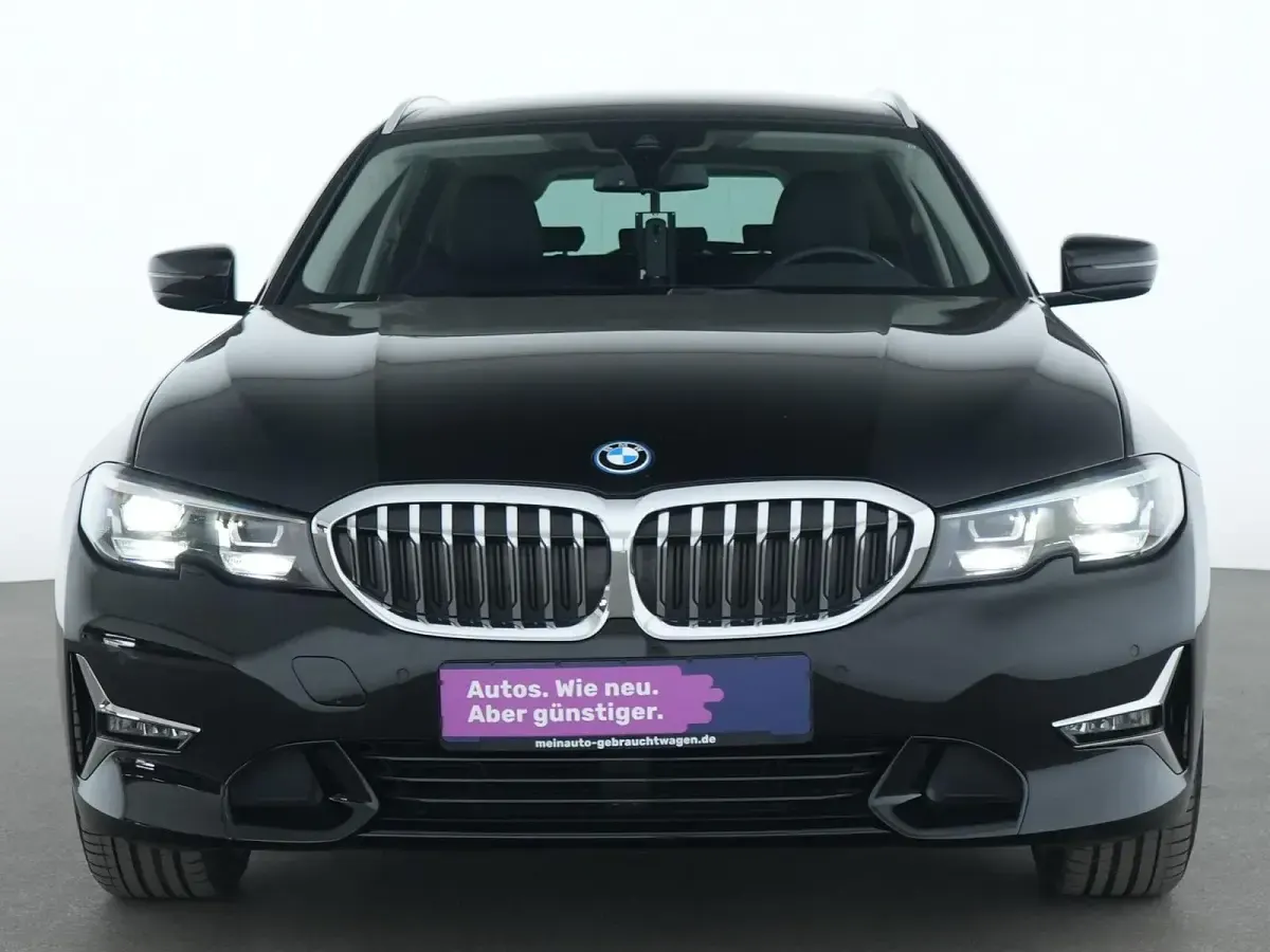 Gebraucht BMW 320e Luxury Line 204 PS (150 kW) 2021 Schwarz Limousine