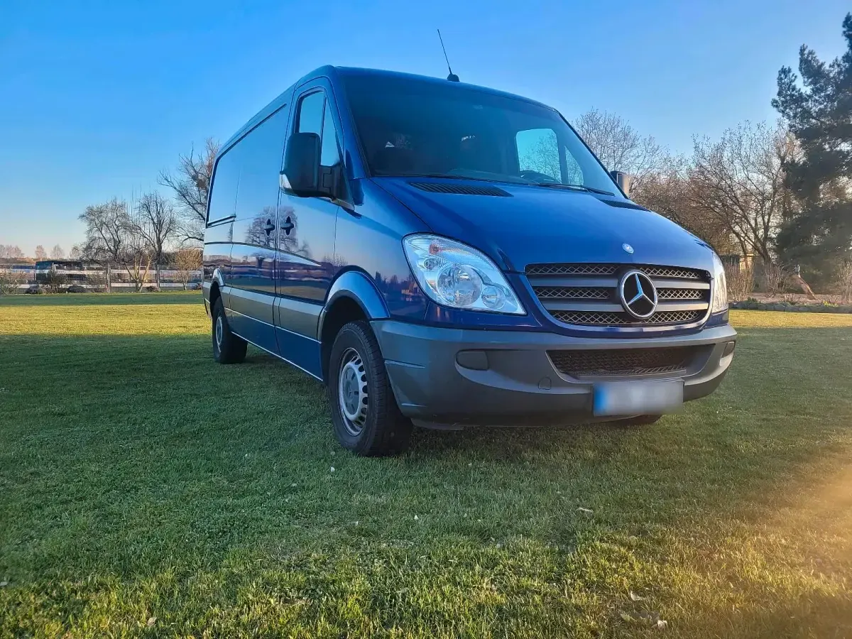 Occasion Mercedes Sprinter 129 ch (94 kW) 2012 Bleue Van