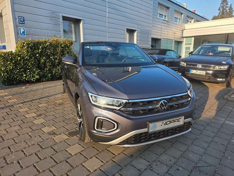 Gebraucht VW T-Roc Cabriolet Style 110 PS (80 kW) 2022 Grau Cabrio