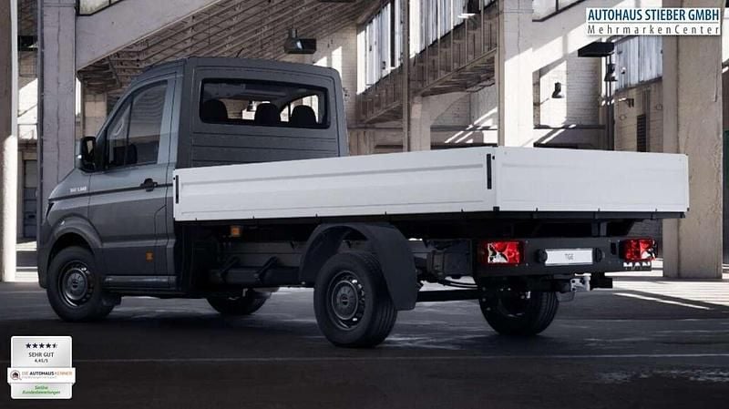 Neu MAN TGE 177 PS (130 kW) 2025 Indiumgrau metallic Van