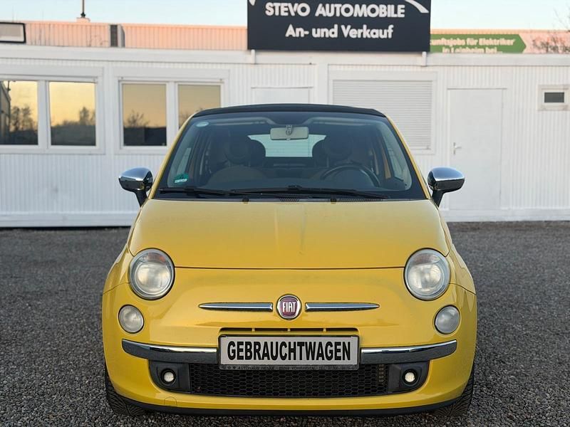 Gebraucht Fiat 500C 69 PS (50 kW) 2010 Gelb Cabrio