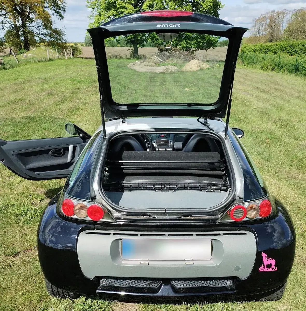 Gebraucht Smart Roadster 82 PS (60 kW) 2004 Schwarz Cabrio