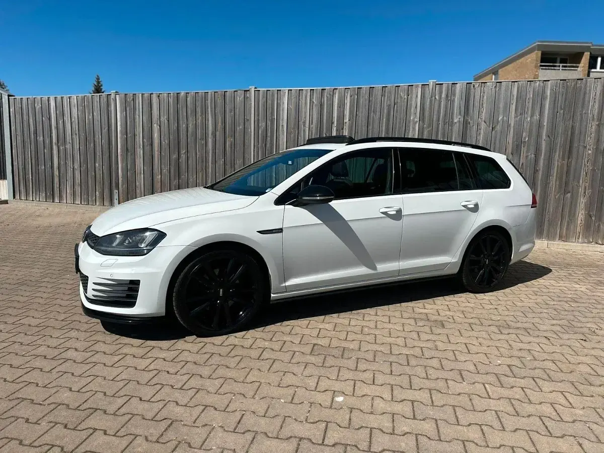 Gebraucht VW Golf VII GTD 184 PS (135 kW) 2016 Weiß Kombi