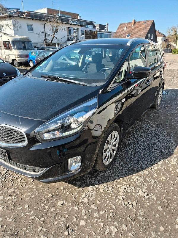 Gebraucht Kia Carens 135 PS (99 kW) 2016 Schwarz Van / Kleinbus
