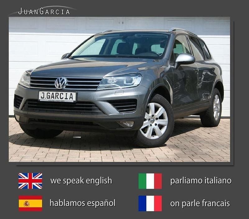 Grau Gebraucht 2018 VW Touareg SUV | 18.990 € (Guter Preis) - Bild 1/4
