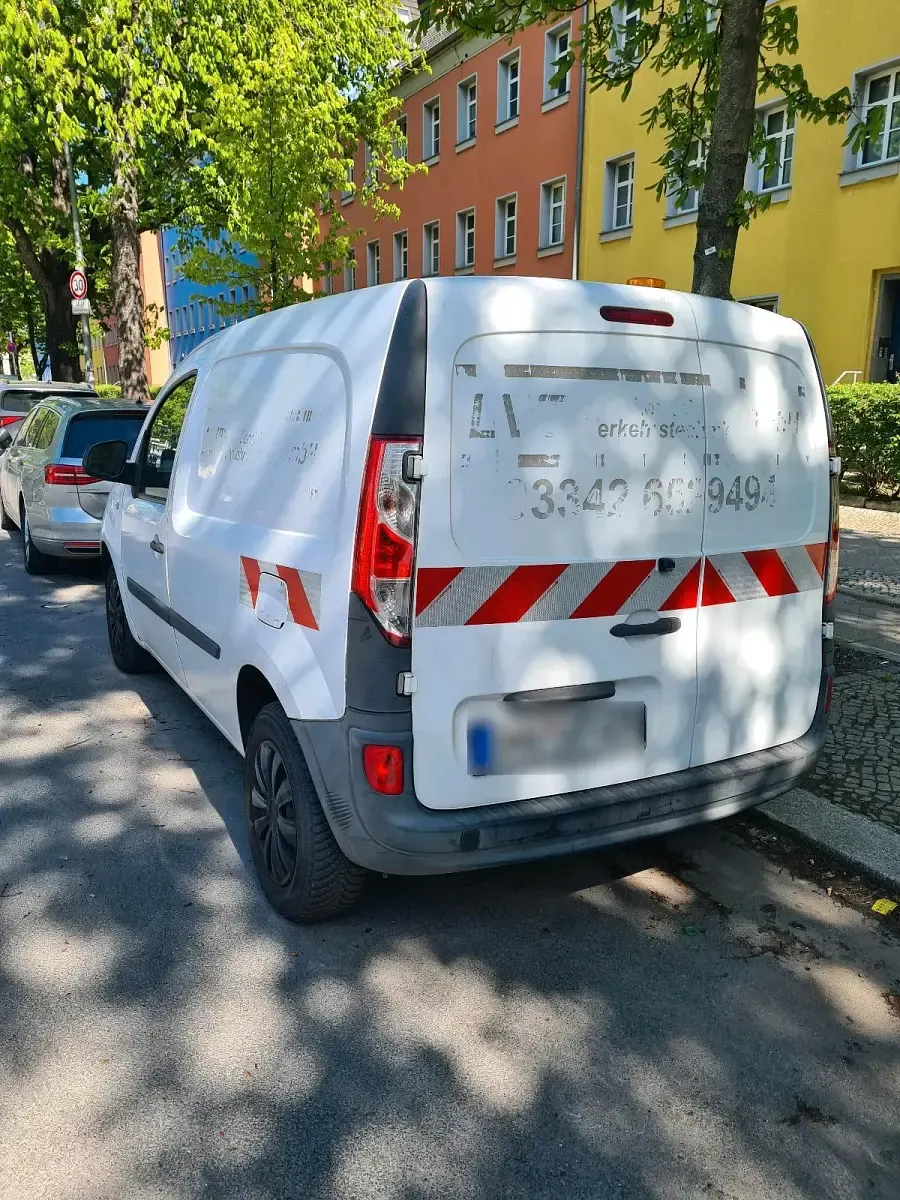 Usata Renault Kangoo 75 CV (55 kW) 2013 Bianco Monovolume