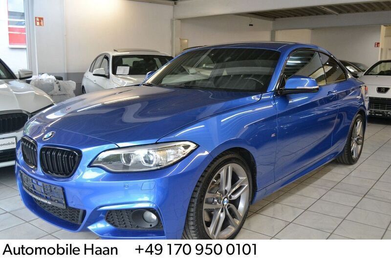 Estorilblau ii Gebraucht 2015 BMW 220 M Sport Coupé | 12.900 € (Fairer Preis) - Bild 1/4