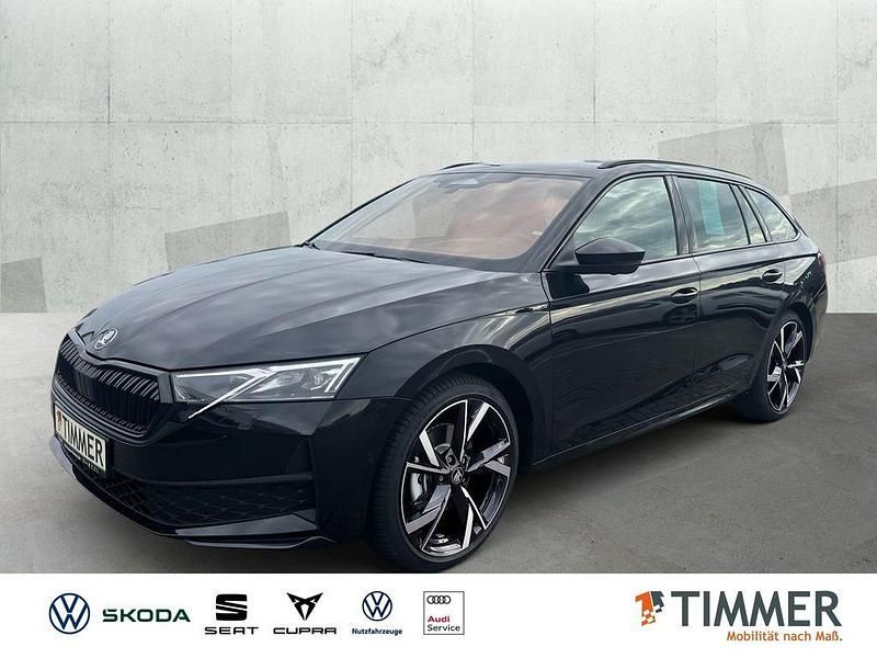 Schwarz Neu 2025 Skoda Octavia SportLine Kombi | 44.995 € - Bild 1/4