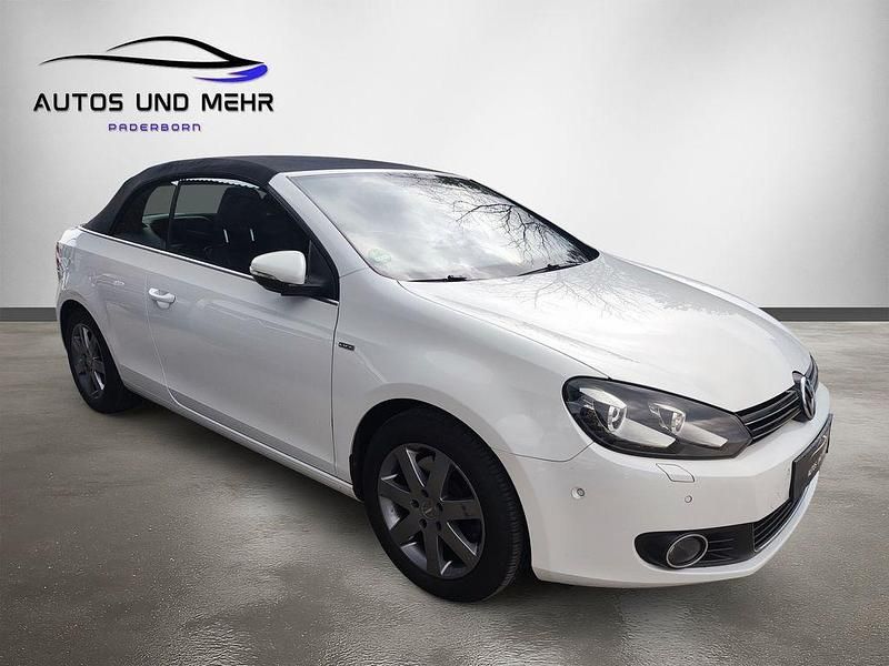 Gebraucht VW Golf Cabriolet Life 140 PS (102 kW) 2013 Weiß Cabrio