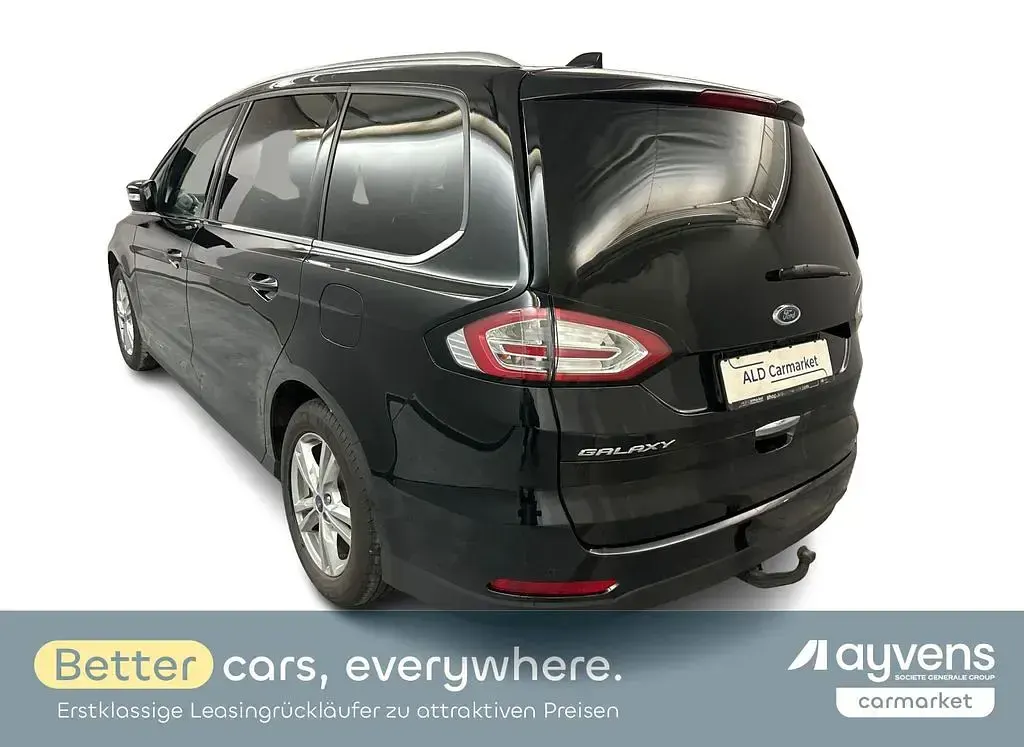 Gebraucht Ford Galaxy Titanium 150 PS (110 kW) 2023 Obsidianschwarz metallic Van / Kleinbus
