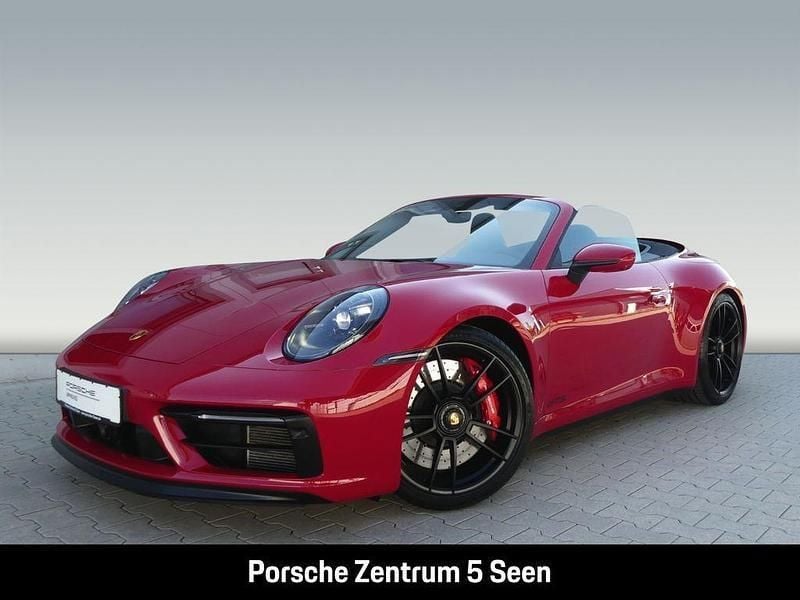 Rot Gebraucht 2022 Porsche 911 Carrera GTS Cabrio | 164.900 € (Teuer) - Bild 1/4