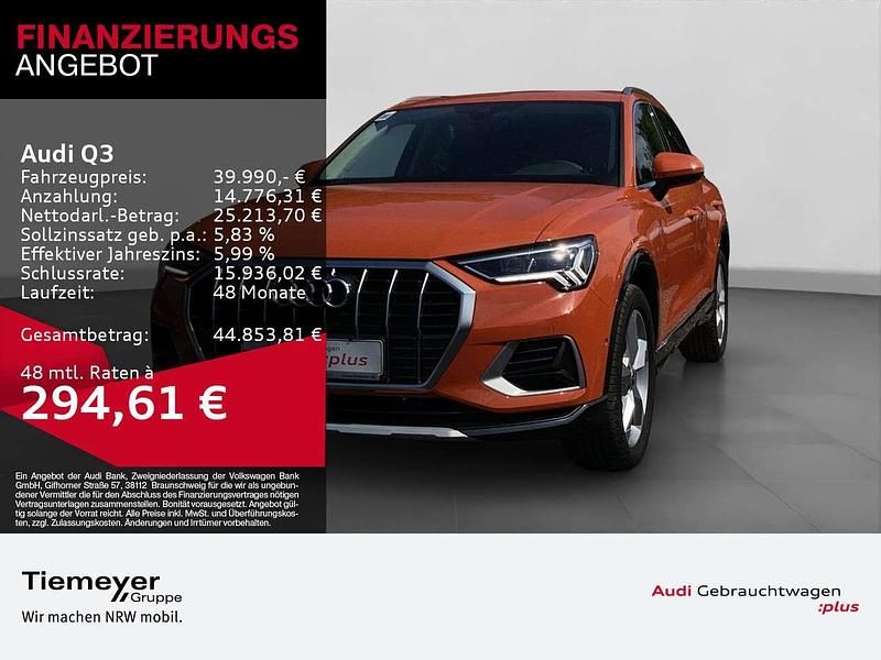 Orange Gebraucht 2024 Audi Q3 Advanced SUV | 39.990 € (Guter Preis) - Bild 1/4